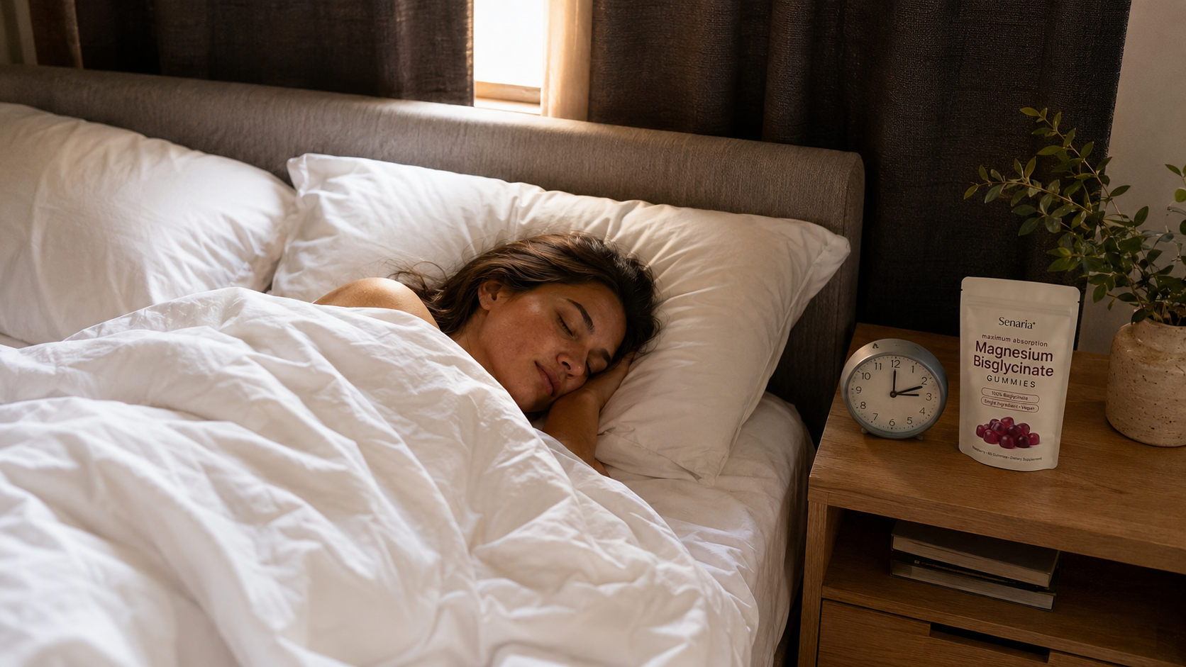 Night shift worker sleeping peacefully during the day